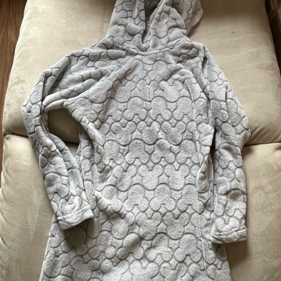 Disney Mickey Mouse Embossed Plush Hooded Pyjamas - Picture 3 of 5